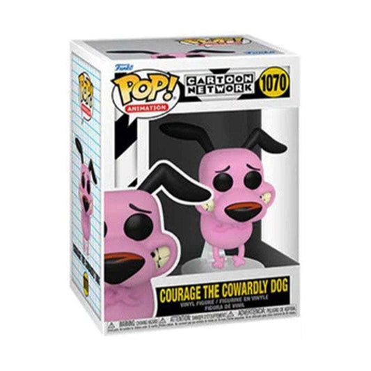 Funko Pop! Cartoon Network Courage - Perro Agallas, Perro Cobarde - Zascalo.com