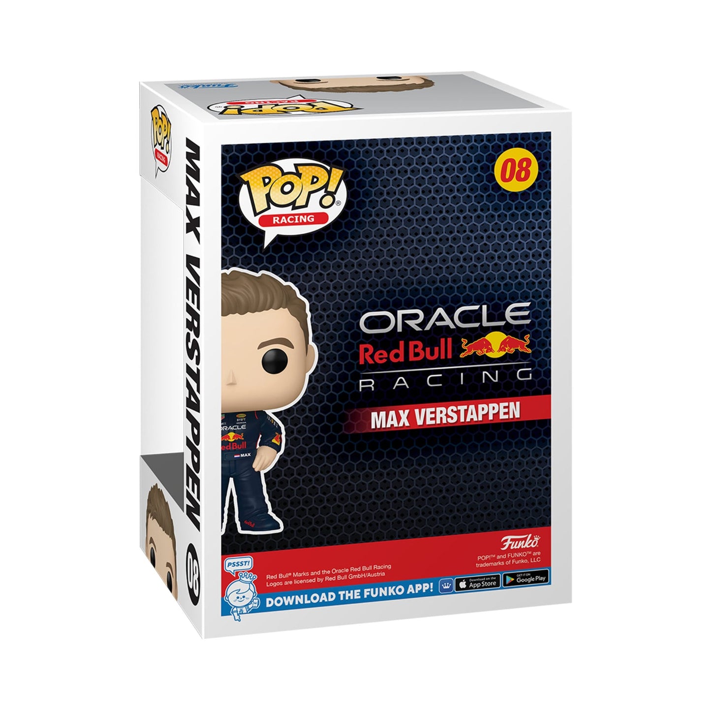 Figura POP Racing Max Verstappen Zascalo