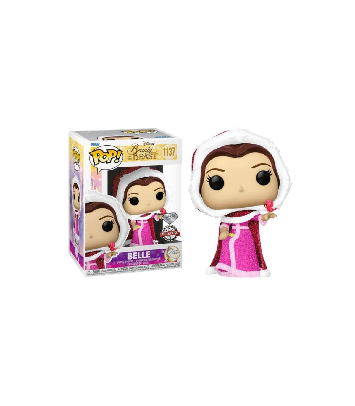 Figura POP Disney La Bella y la Bestia Belle Exclusive - Zascalo.com