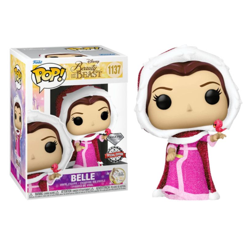 Figura POP Disney La Bella y la Bestia Belle Exclusive - Zascalo.com