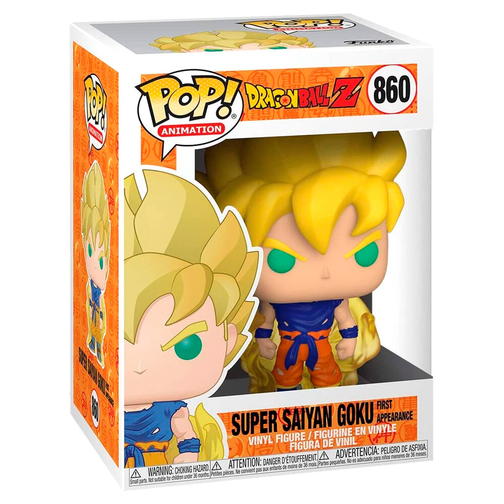 Funko POP! DBZ S8 - SS Goku (First Appearance) - Dragon Ball - Zascalo.com