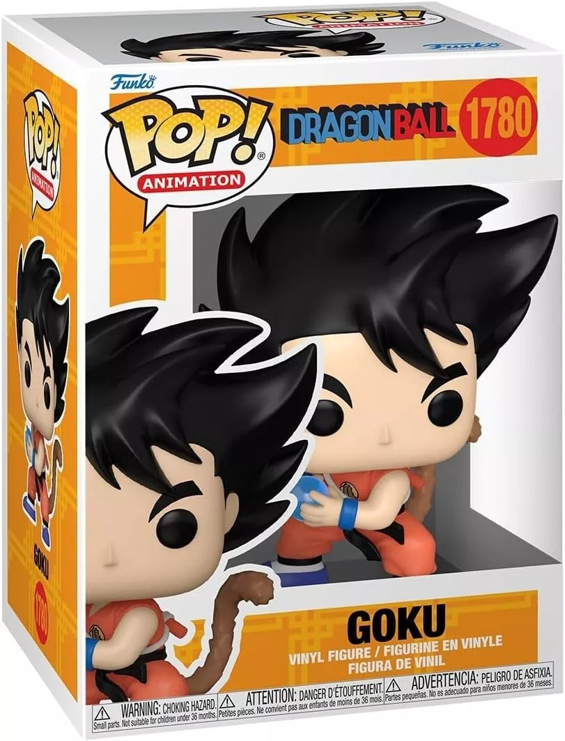 Funko Pop! Vinyl Goku with tail (Kame) - Dragon Ball