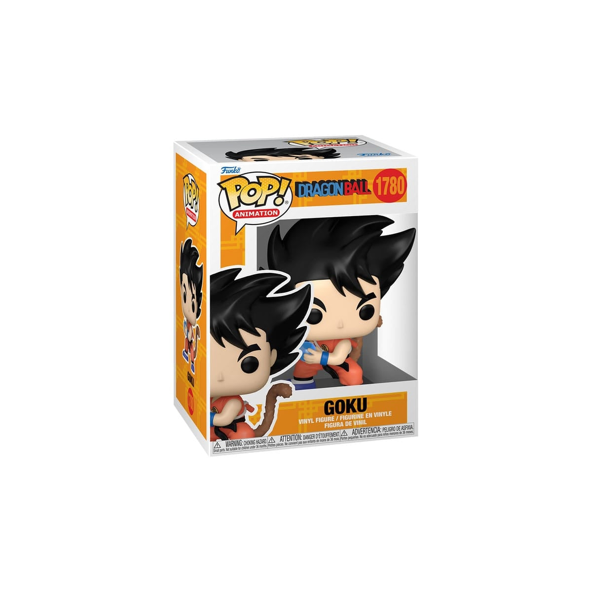 Funko Pop! Vinyl Goku with tail (Kame) - Dragon Ball Zascalo