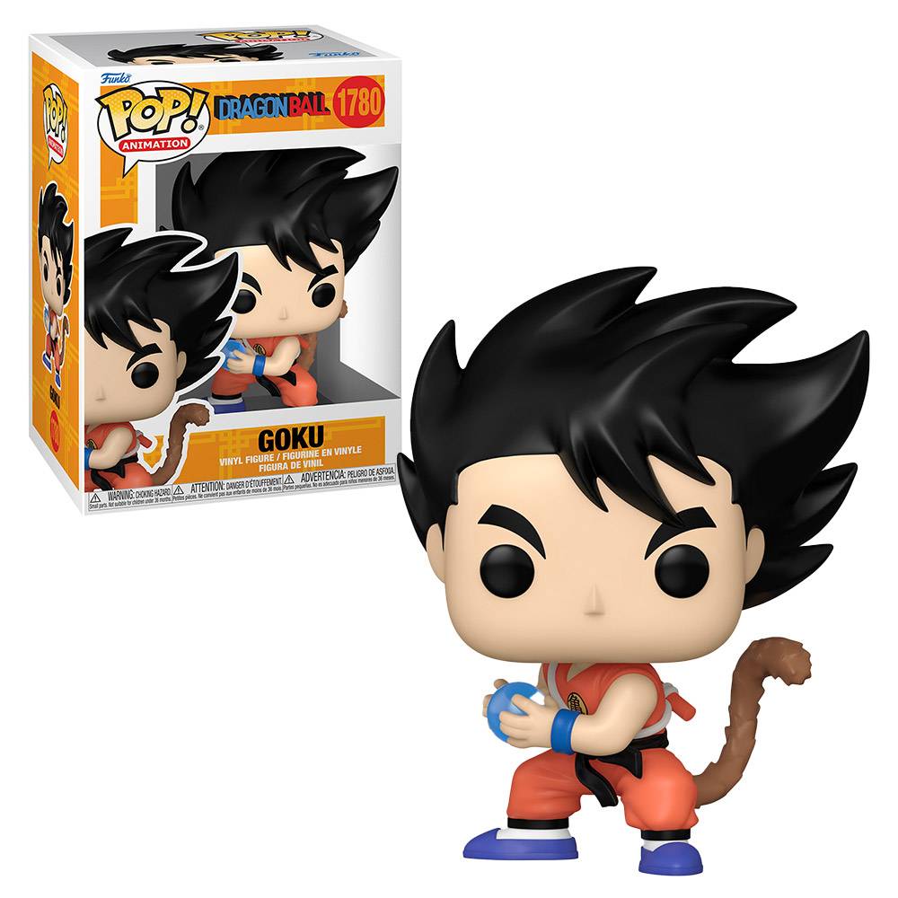 Funko Pop! Vinyl Goku with tail (Kame) - Dragon Ball Zascalo