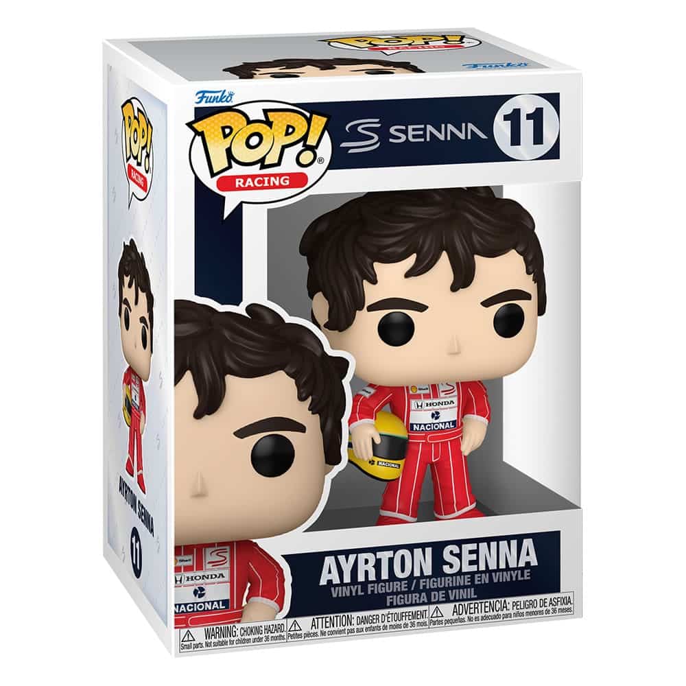 Funko Pop! Vinyl Ayrton senna - Fórmula 1 - Zascalo.com