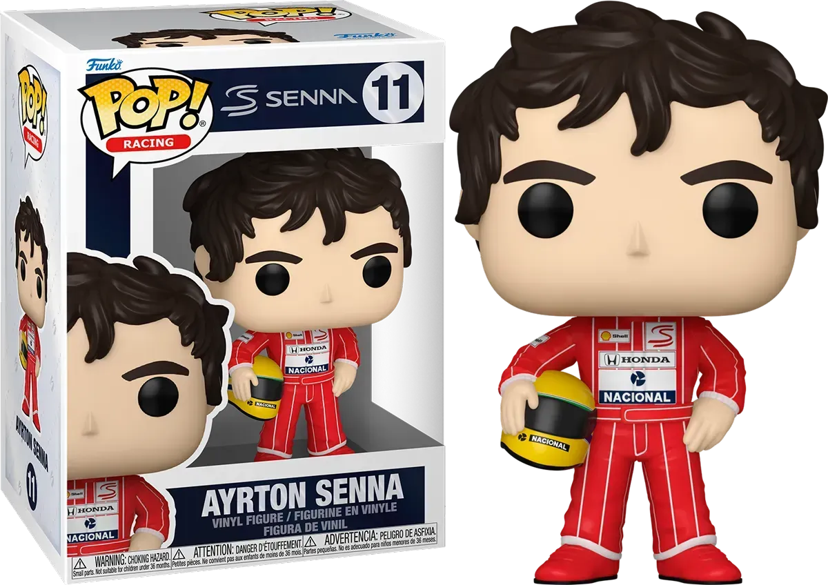 Funko Pop! Vinyl Ayrton senna - Fórmula 1 - Zascalo.com