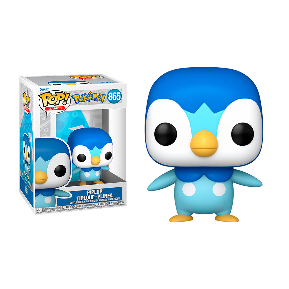 Funko Pop! Pokemon: Piplup (EMEA) Zascalo