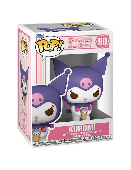 Funko Pop! Sanrio: HK - Kuromi - Hello Kitty - Figura de Vinilo Coleccionable - Idea de Regalo- Mercancia Oficial - Juguetes para Niños y Adultos - Cartoons Fans - Muñeco para Coleccionistas Zascalo