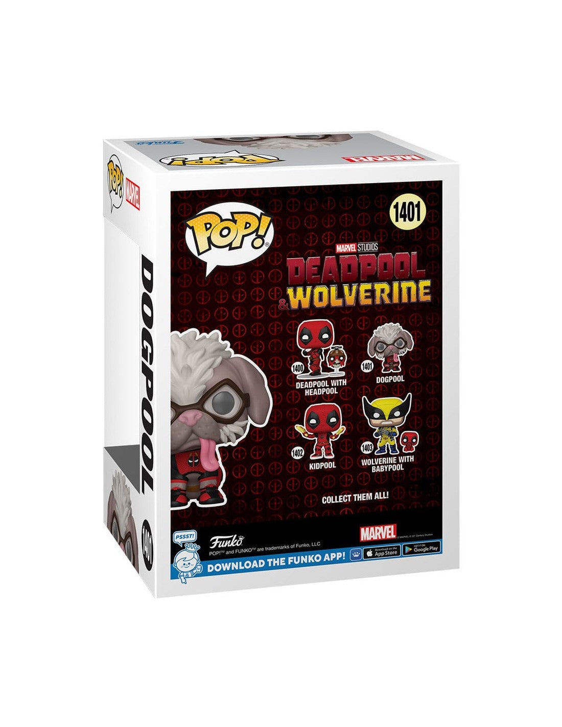Funko Pop! Vinyl Deadpool 3 S2- Dogpool - Deadpool - Zascalo.com