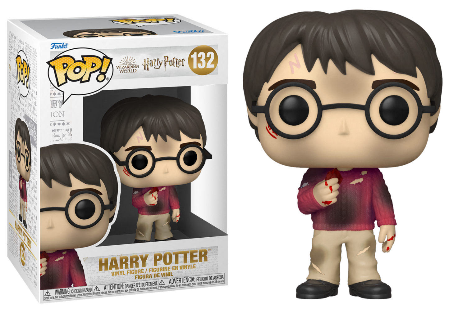 Funko POP! 132 HP Anniversary - Harry with The Stone - Harry Potter Zascalo