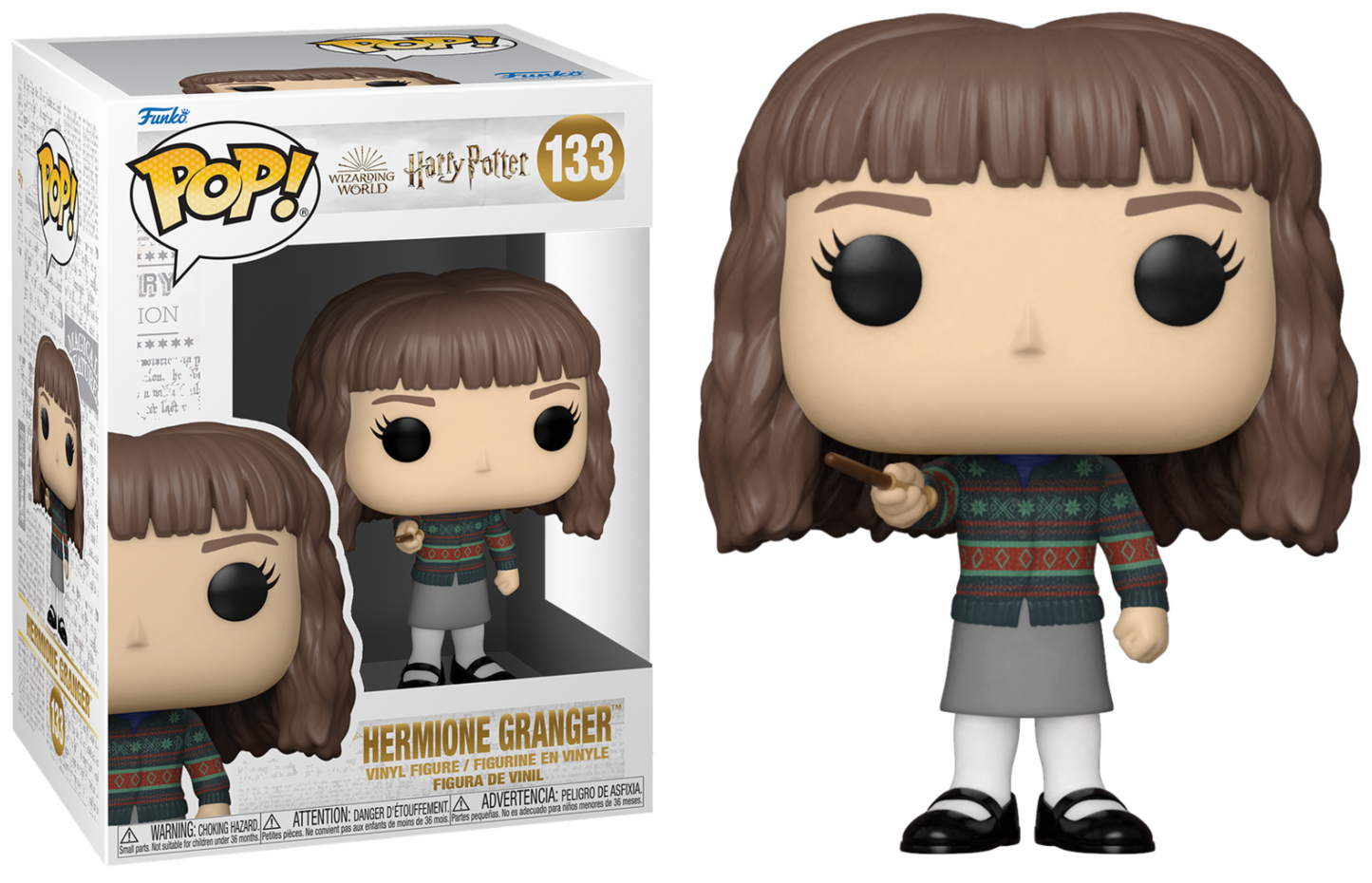 Funko POP! 133 HP Anniversary - Hermione with Wand - Harry Potter Zascalo