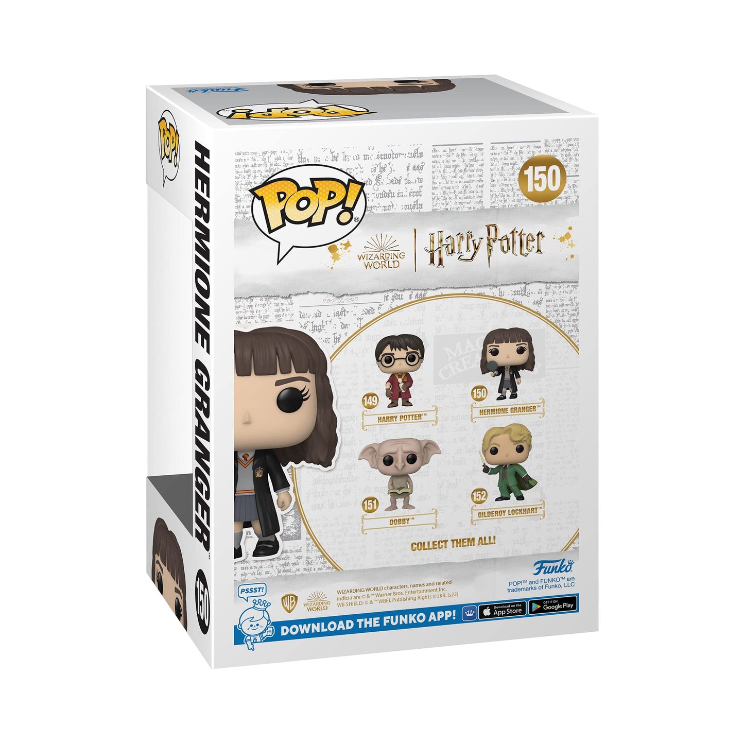 Funko POP! HP CoS 20th Hermione Harry Potter Zascalo