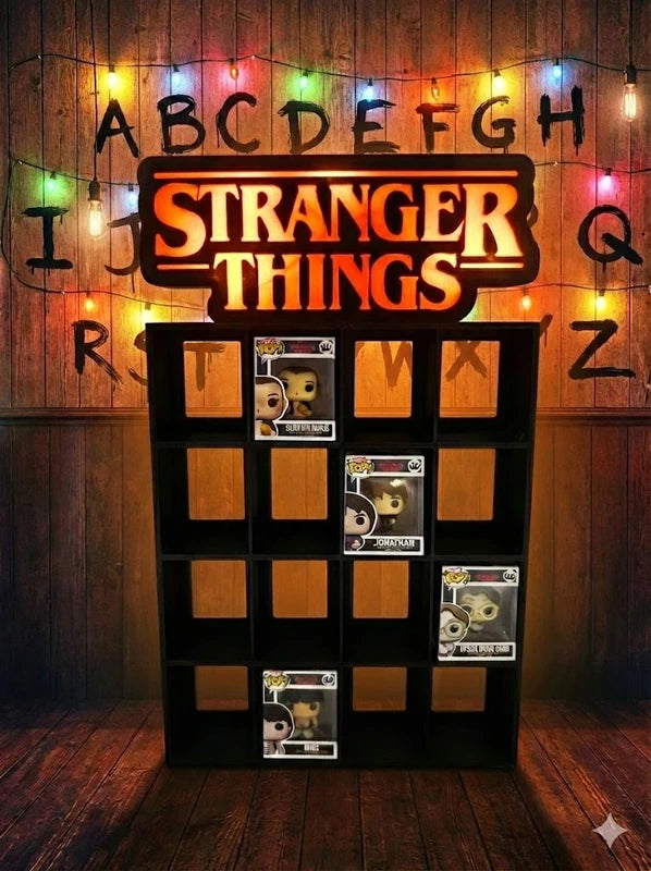 Expositor Bitty Pop Stranger Things con luz - Zascalo.com