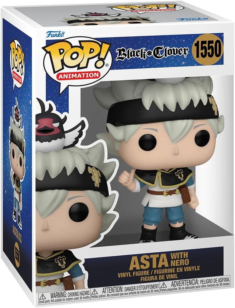 Funko POP! Vinyl Asta w/Nero - Black Clover Zascalo