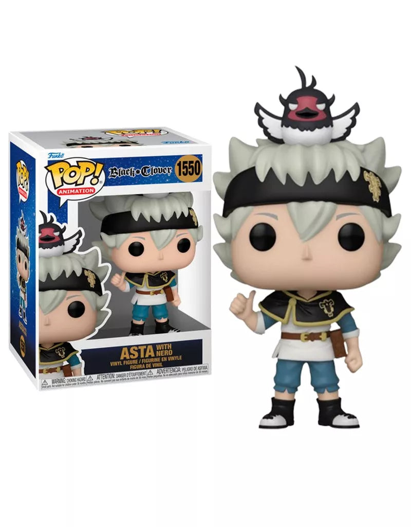 Funko POP! Vinyl Asta w/Nero - Black Clover