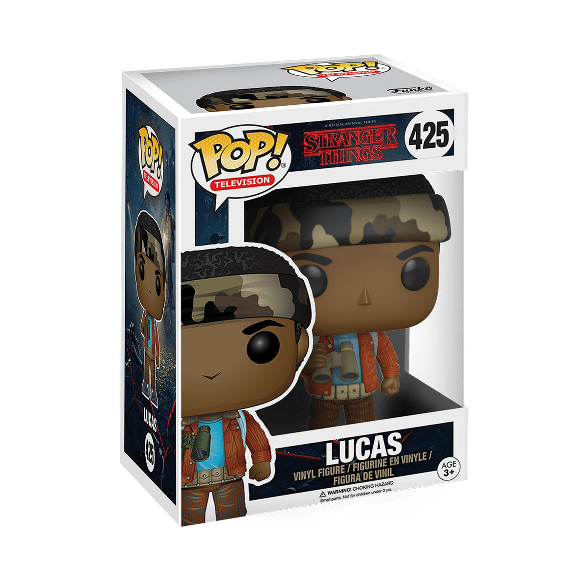 Funko POP! 425 Lucas - Stranger Things - Zascalo.com
