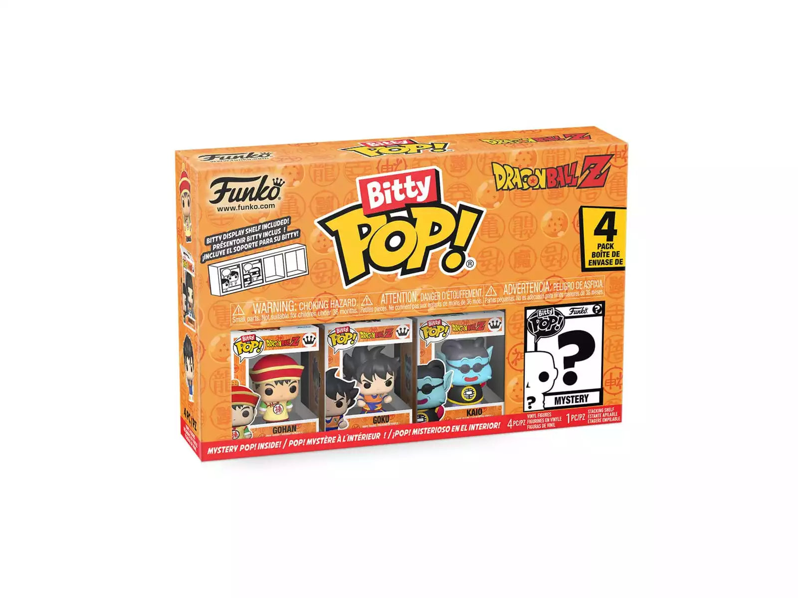 Funko Pop Bitty Dragon Ball Z Pack 4 mini Figuras con Gohan - Zascalo.com