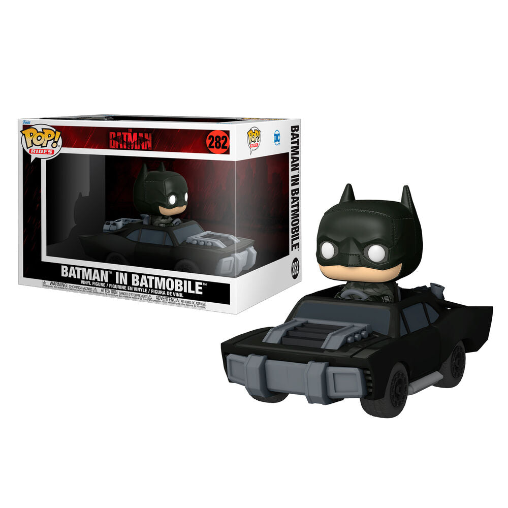 Funko POP! 282 Ride Super: Deluxe Batman In Batmobile - DC Comics - Zascalo.com