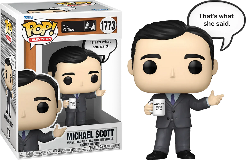 Funko POP! Vinyl Michael Scott (That's what she said) - The Office