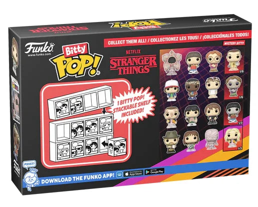 Blister 4 figuras Bitty POP Stranger Things Demogorgon
