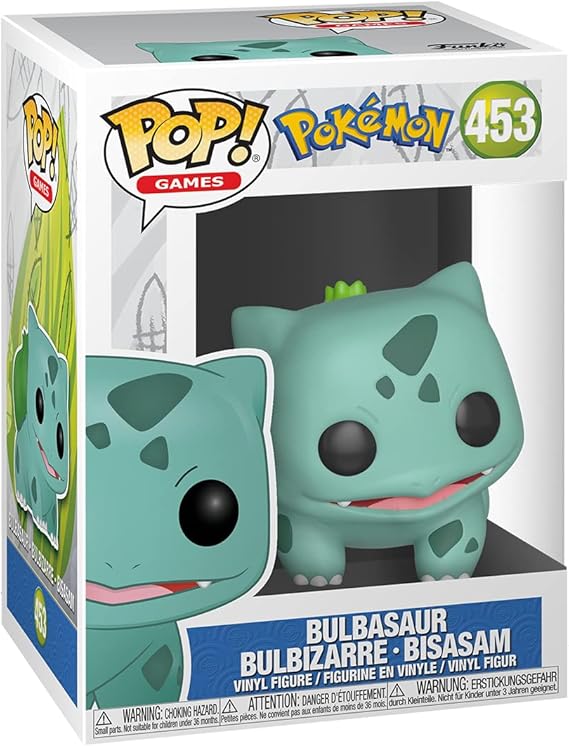 Funko Pop! Pokemon Bulbasaur - Zascalo.com