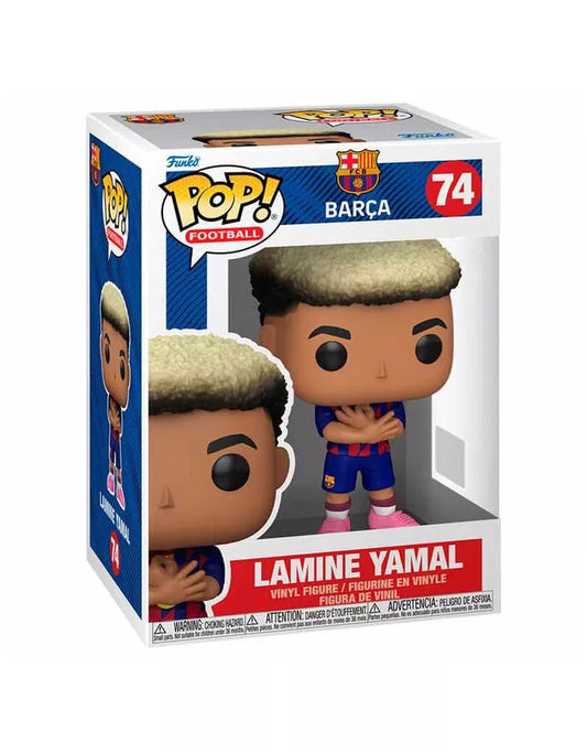 Funko Pop! Football: F.C. Barcelona - Lamine Yamal #74 - Figura de Vinilo Original