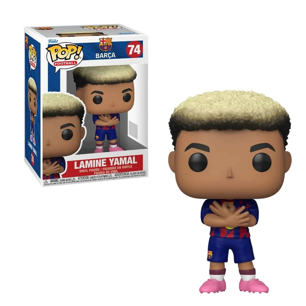 Funko Pop! Football: F.C. Barcelona - Lamine Yamal #74 - Figura de Vinilo Original - Zascalo.com