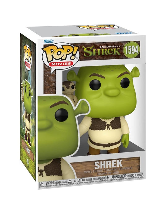 Funko Pop! Movies: DreamWorks 30th Anniversary - Shrek #1594 - Figura de Vinilo Original
