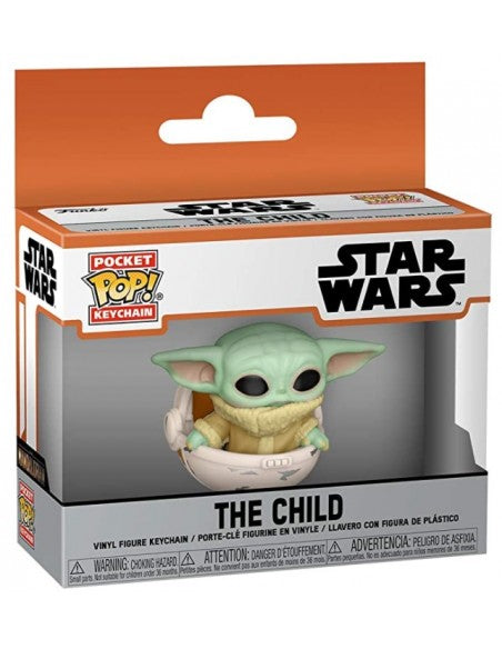 Llavero Funko POP! Keychain The Child With Basket The Mandalorian Star Wars - Zascalo.com