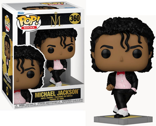 Funko Pop! Rocks: Michael Jackson (Billie Jean) #360 - Figura de Vinilo Original