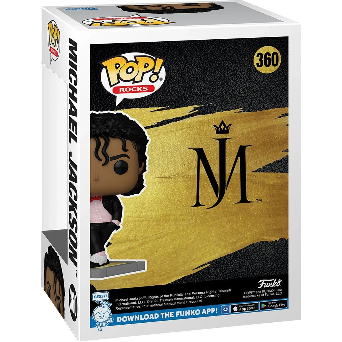 Funko Pop! Rocks: Michael Jackson (Billie Jean) #360 - Figura de Vinilo Original - Zascalo.com