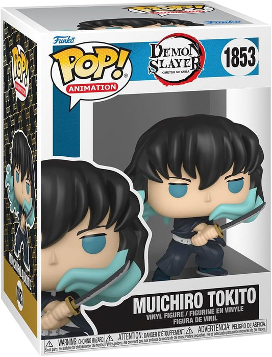 Funko Pop! Animation: Demon Slayer - Muichiro Tokito #1853 - Figura de Vinilo Original
