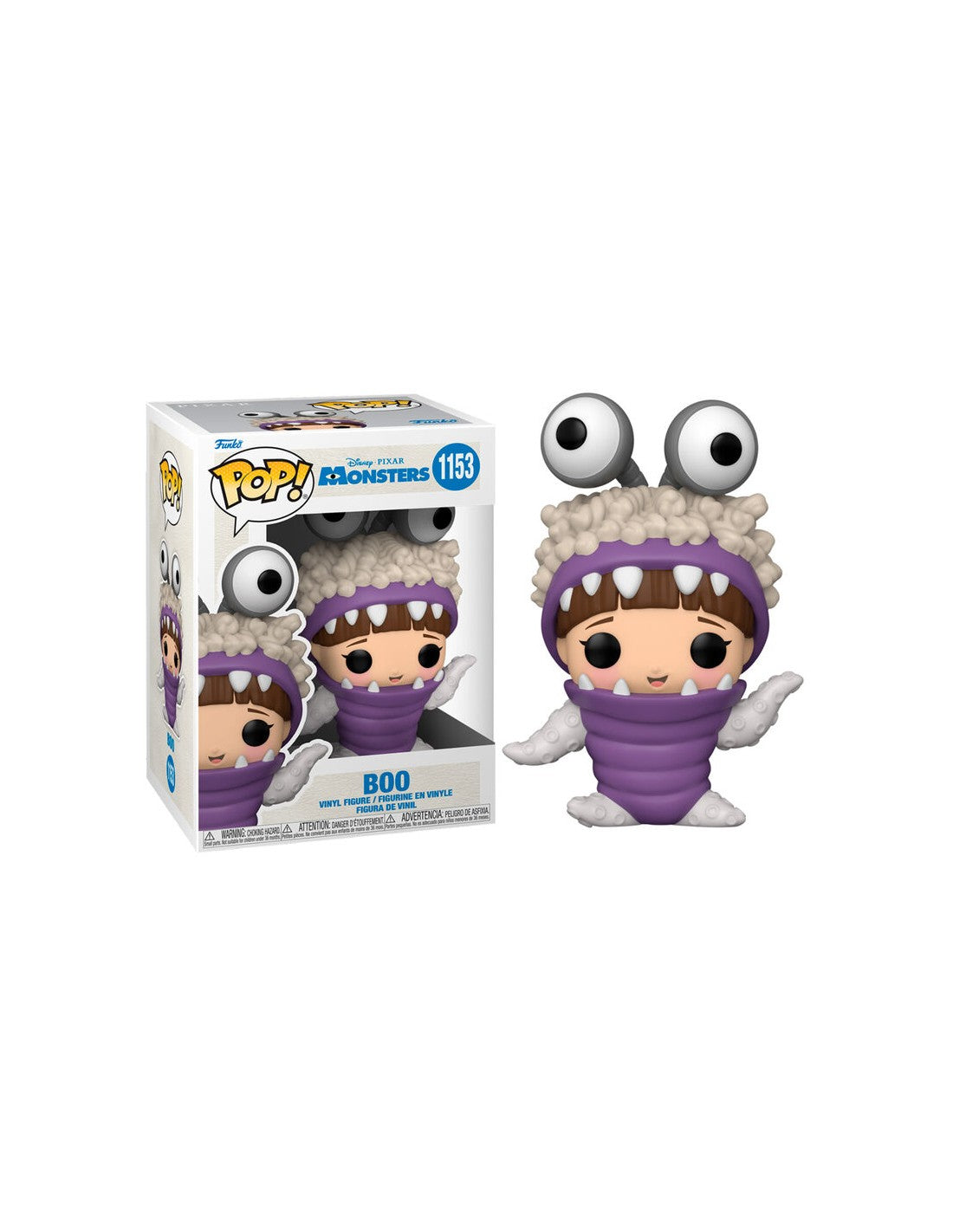 Funko Pop! Disney Pixar: Monsters, Inc. - Boo (Monster Costume) #1153 - Figura de Vinilo Original