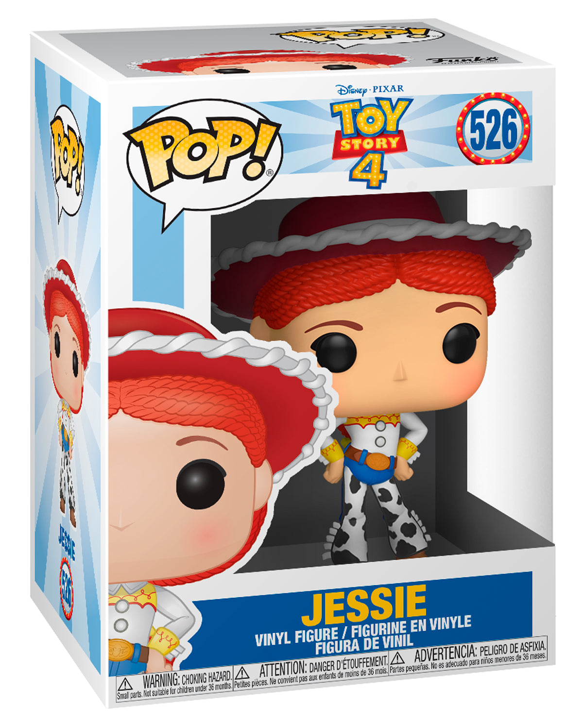 Funko Pop! Disney: Toy Story 4 - Jessie #526 - Figura de Vinilo Original