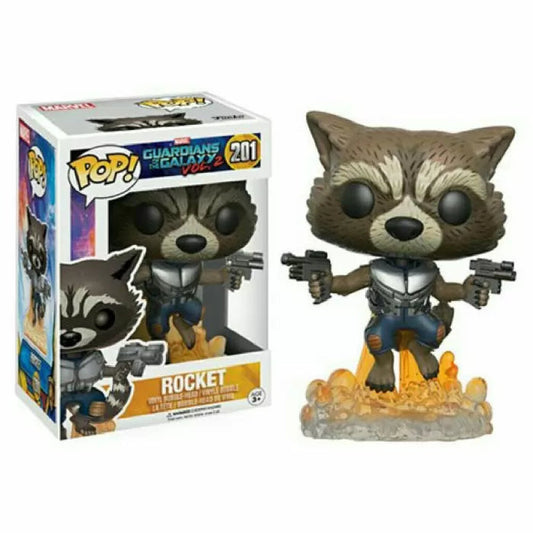 Funko POP! 201 Rocket - Guardianes de la Galaxia Vol. 2 - Marvel Zascalo