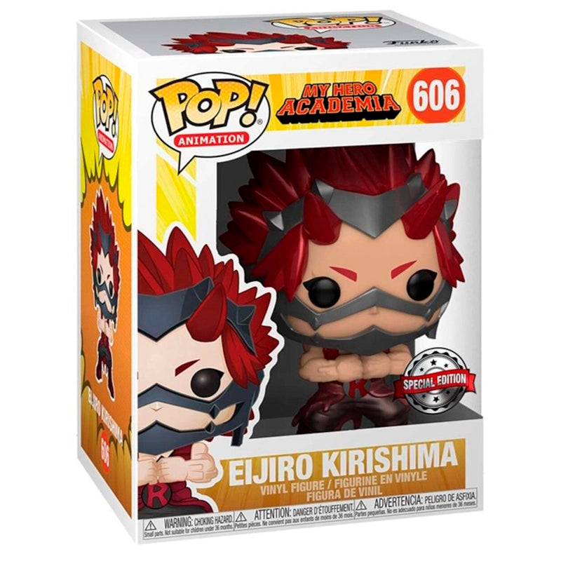 Funko POP! 606 Eijiro Kirishima (Ed. Especial) - My Hero Academy Zascalo