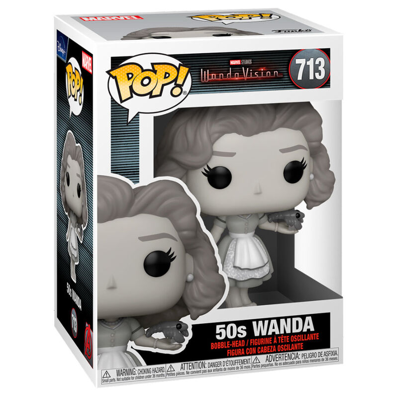 Funko POP! 713 WandaVision Wanda 50s - Marvel - Zascalo.com