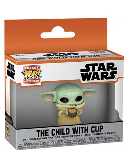 Llavero Funko POP! Keychain The Child With Cup Star Wars - Zascalo.com