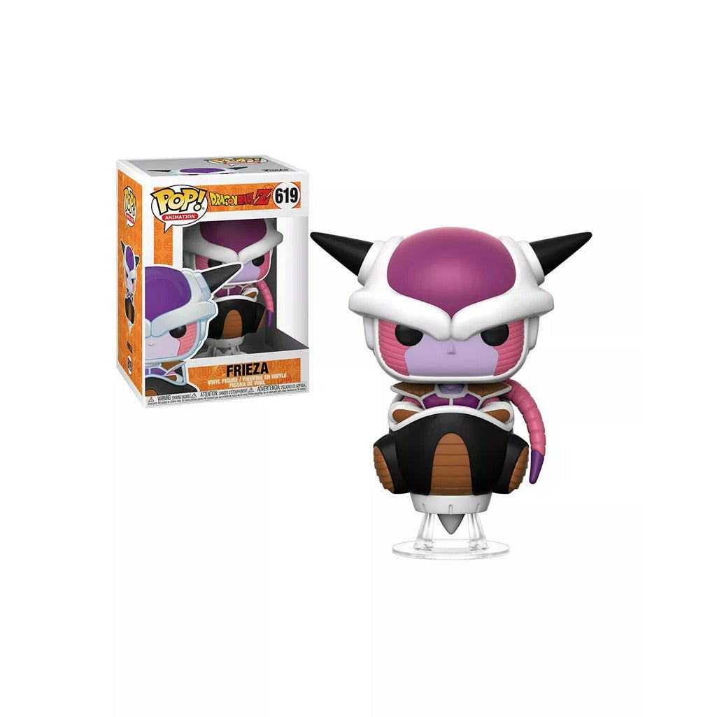Funko Pop! Animation: Dragon Ball Z - Frieza (Primera Forma en Trono) #619 - Figura de Vinilo Original