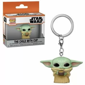 Llavero Funko POP! Keychain The Child With Cup Star Wars - Zascalo.com