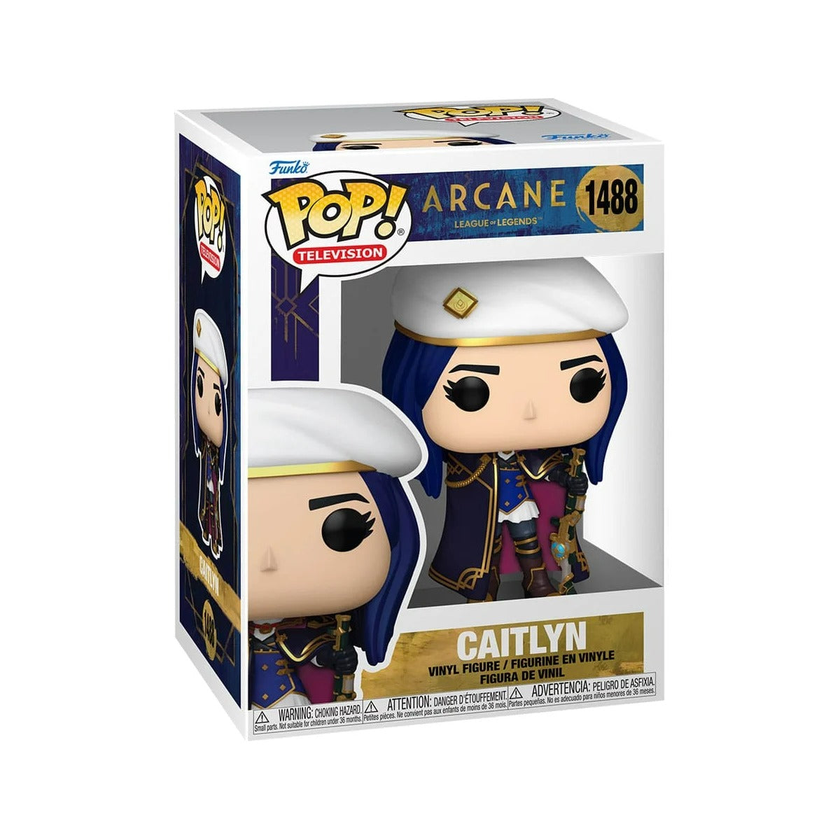 Funko Pop! Television: Arcane: League of Legends - Caitlyn #1488 - Figura de Vinilo Original