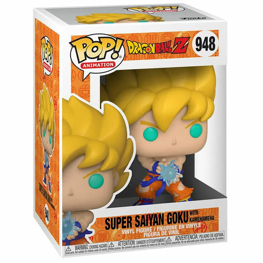 Funko Pop! Dragon Ball SS Goku With Kamehameha Wave Zascalo