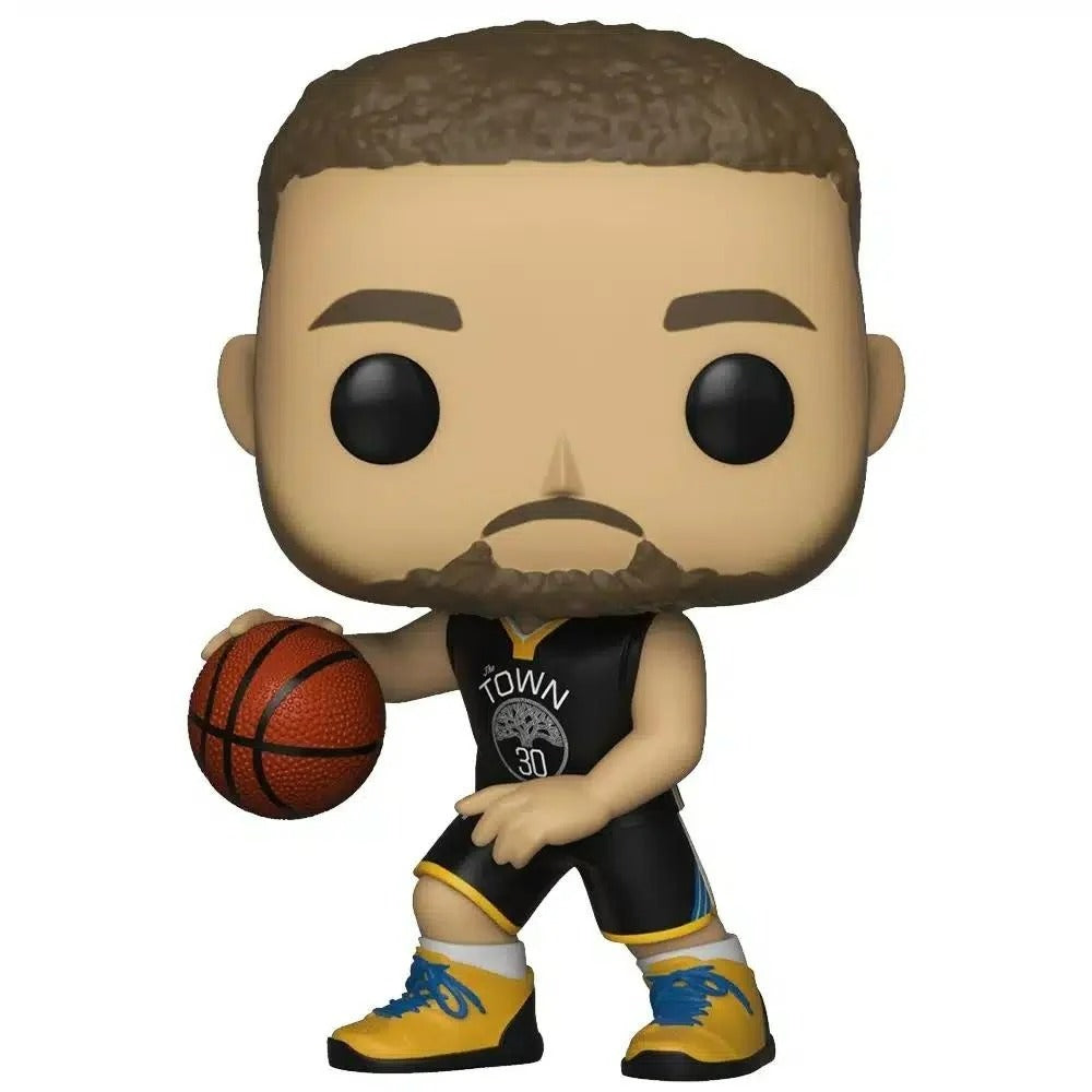 Funko Pop! Basketball: NBA Golden State Warriors - Stephen Curry #43 - Figura de Vinilo Original