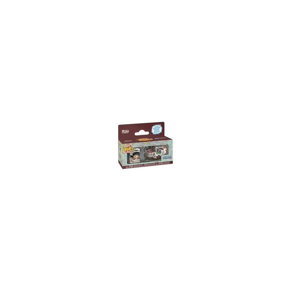 Funko Bitty Pop! Rides: One Piece - Monkey D. Luffy and Thousand Sunny - Pack de Vinilo Original