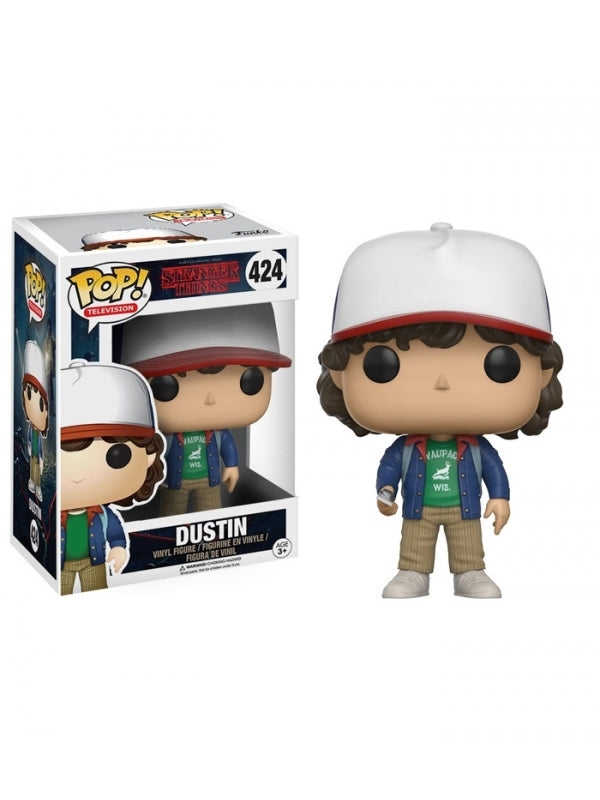 Funko POP! 424 Dustin - Stranger Things - Zascalo.com