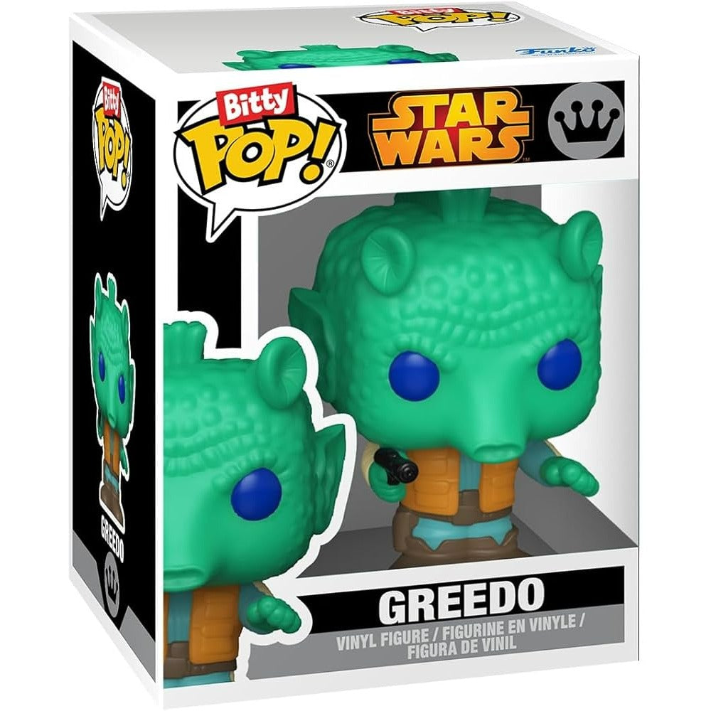 Funko Bitty Pop! Towns: Star Wars - Greedo and Cantina - Pack de Vinilo Original