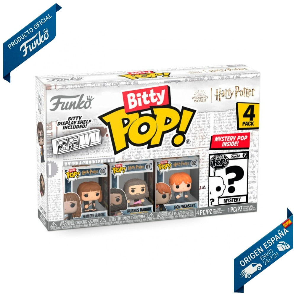 Funko Bitty POP Hermione 4 figuras - Harry Potter Funko Bitty POP Hermione 4 figuras - Harry Potter