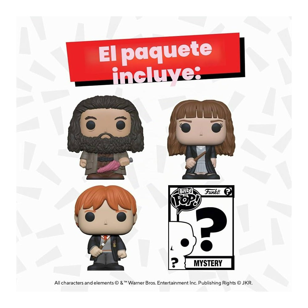 Funko Bitty POP Hermione 4 figuras - Harry Potter Funko Bitty POP Hermione 4 figuras - Harry Potter