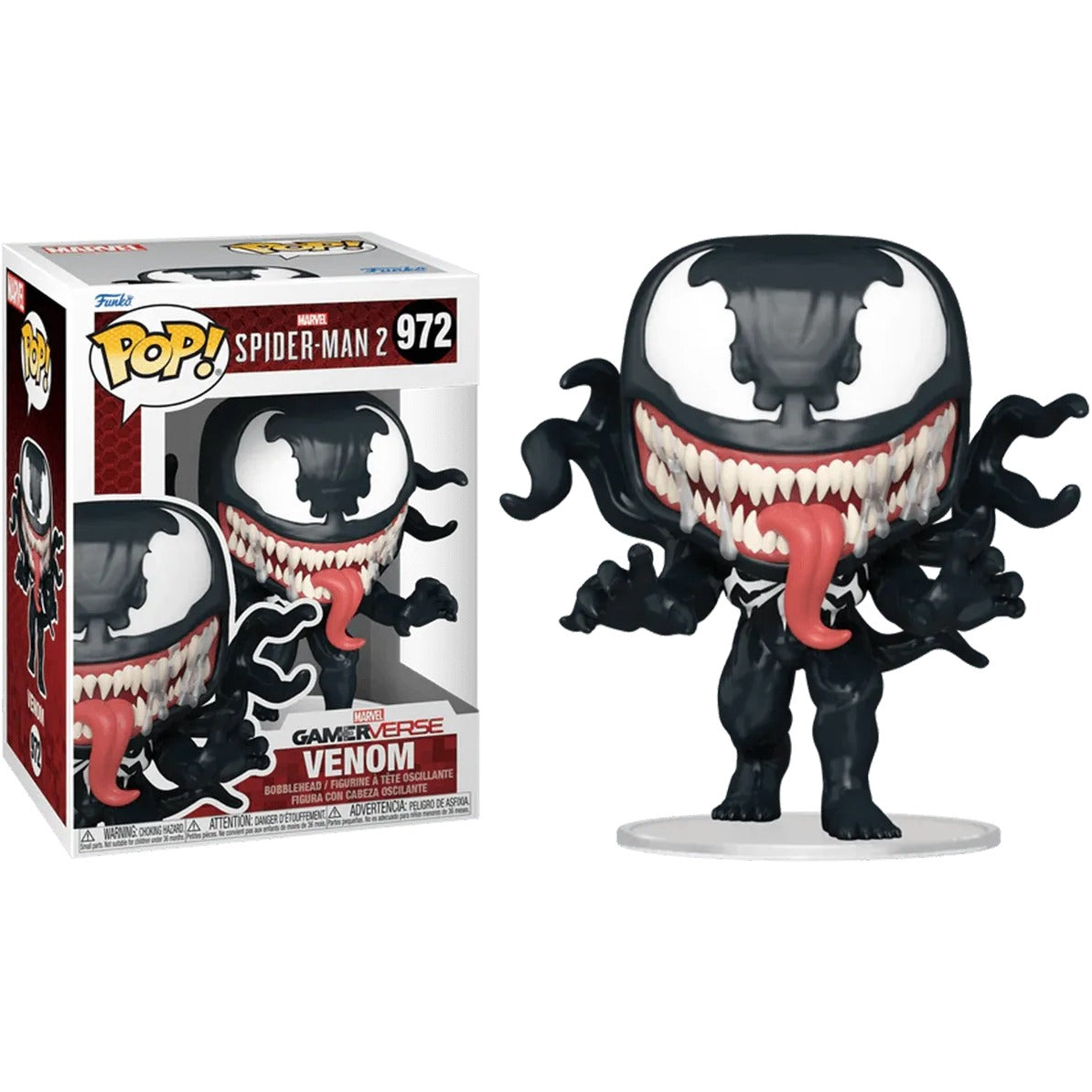 Funko Pop! Marvel GamerVerse: Spider-Man 2 - Venom #972 - Figura de Vinilo Original