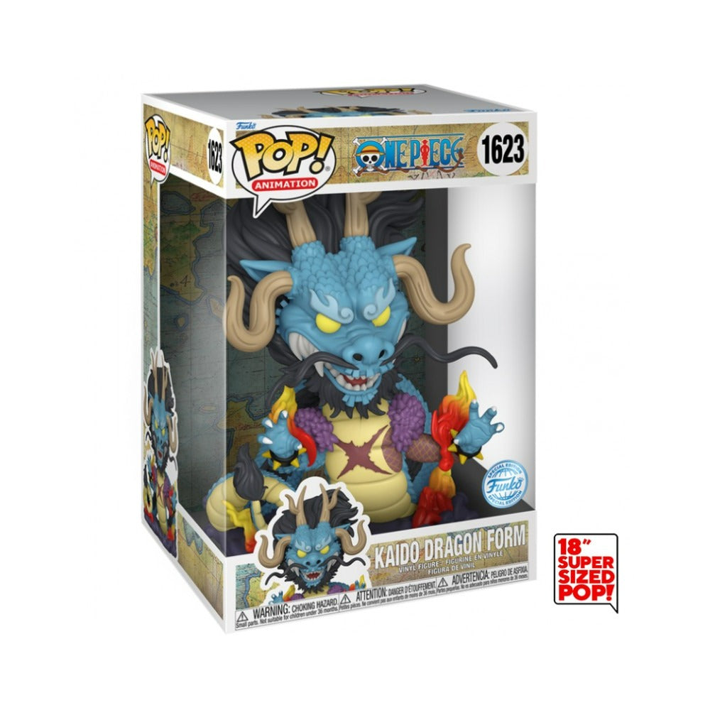 Funko Pop! Animation: One Piece - Kaido Dragon Form (Super Sized 18") #1623 - Figura de Vinilo Original